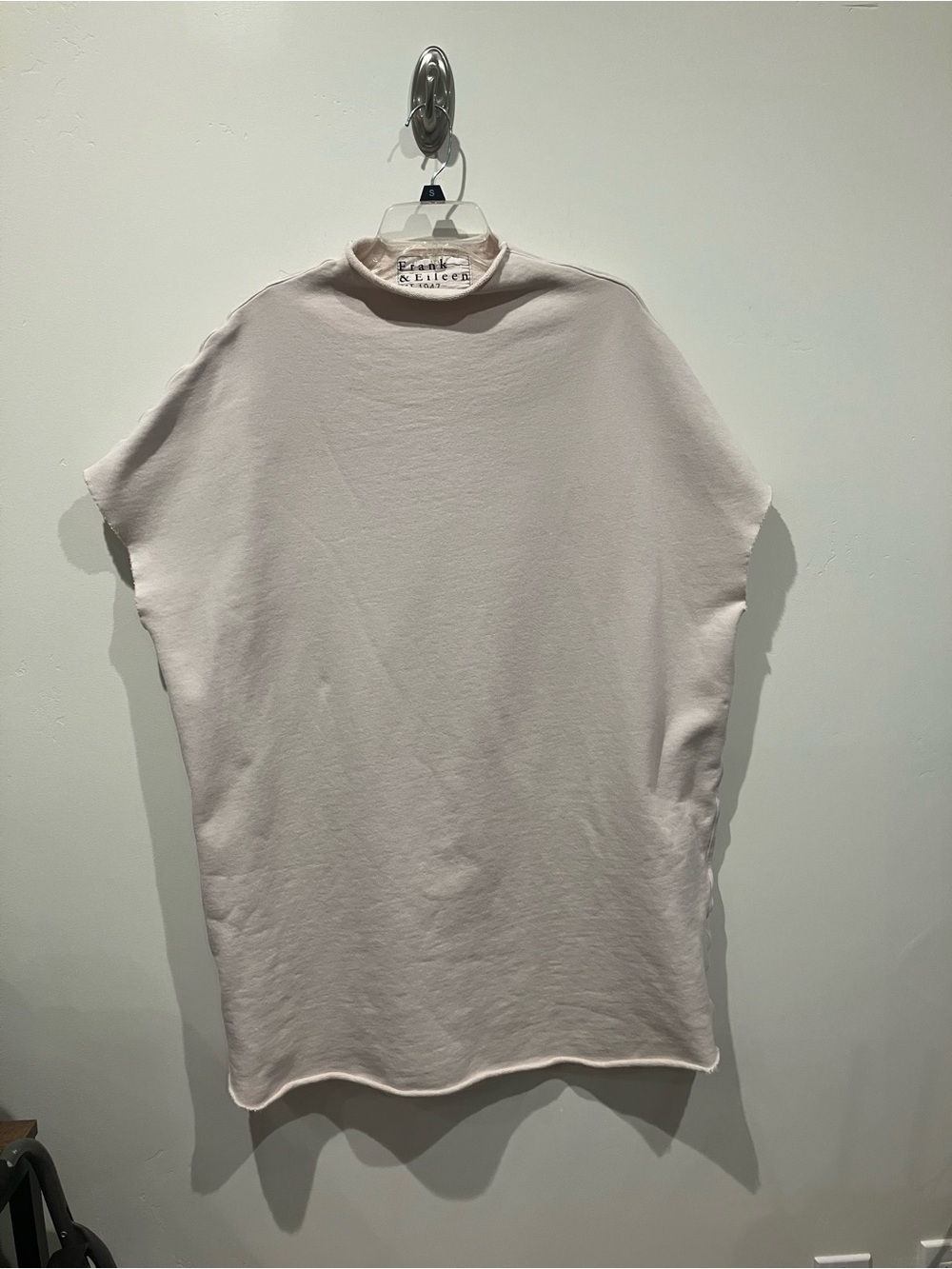 Frank & Eileen Capelet Funnel Neck Tee Lab Dress Tunic in Triple Fleece